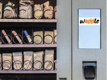 Waddle Box eszköz- és szerszámkiadó automata